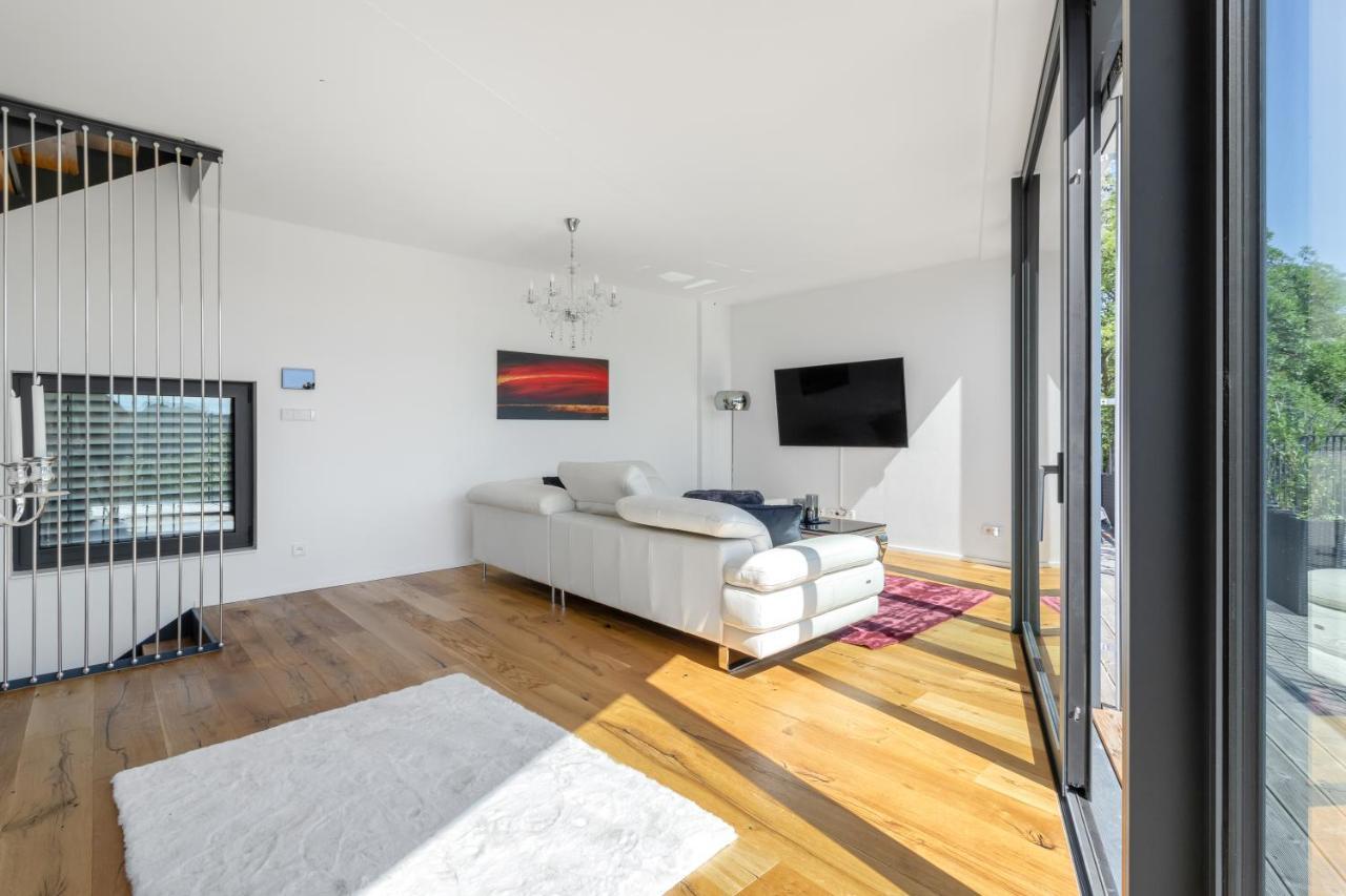 Apartamento Luxury Penthouse Praga Exterior foto